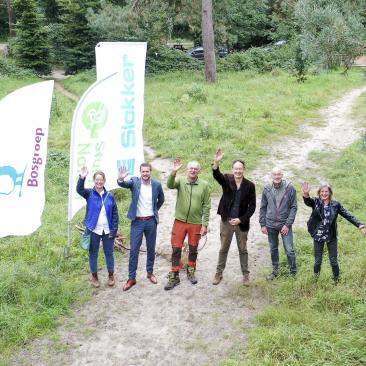 Slokker actief in klimaatslim bosbeheer